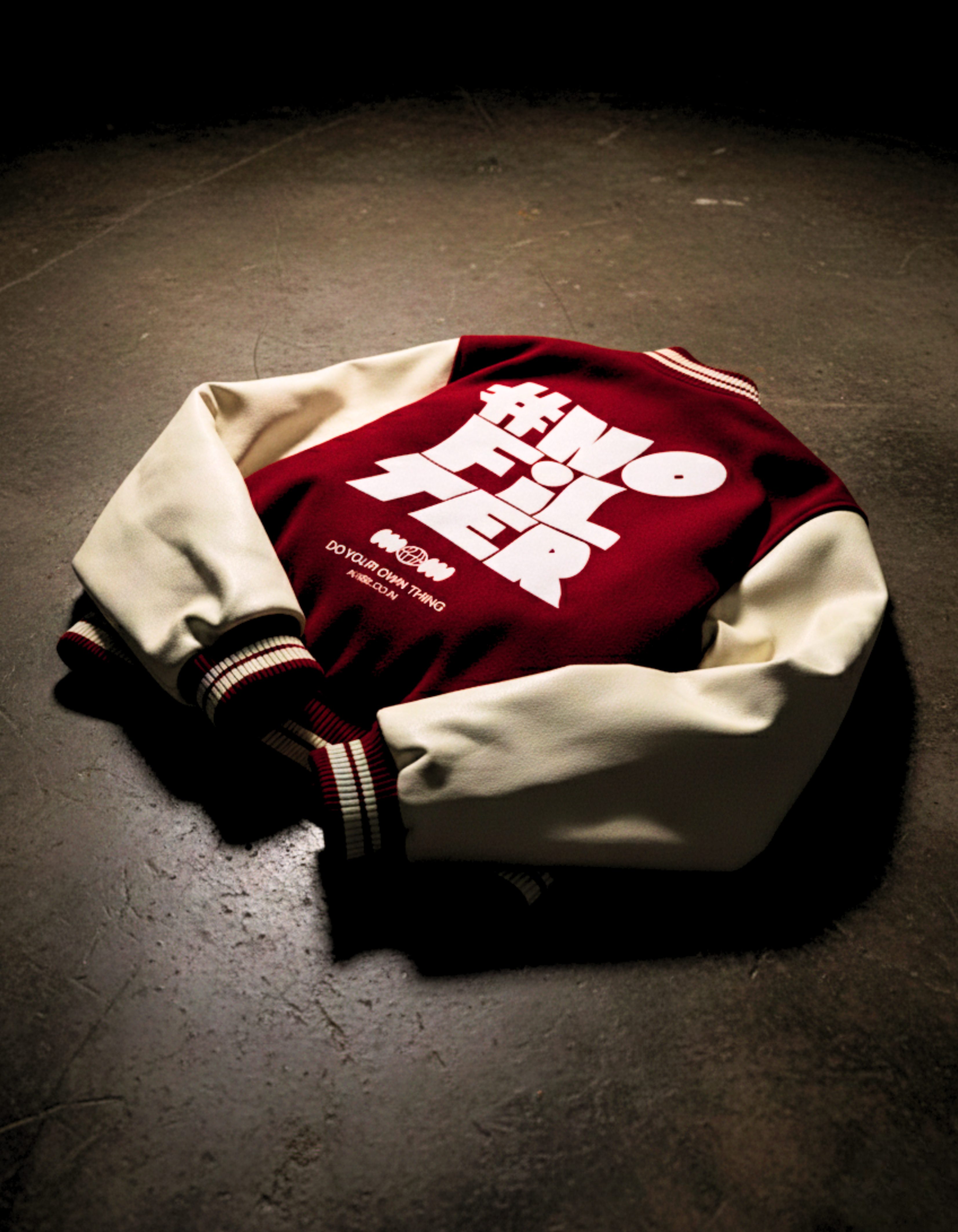 NO FILTER - Unisex Varsity Jacket