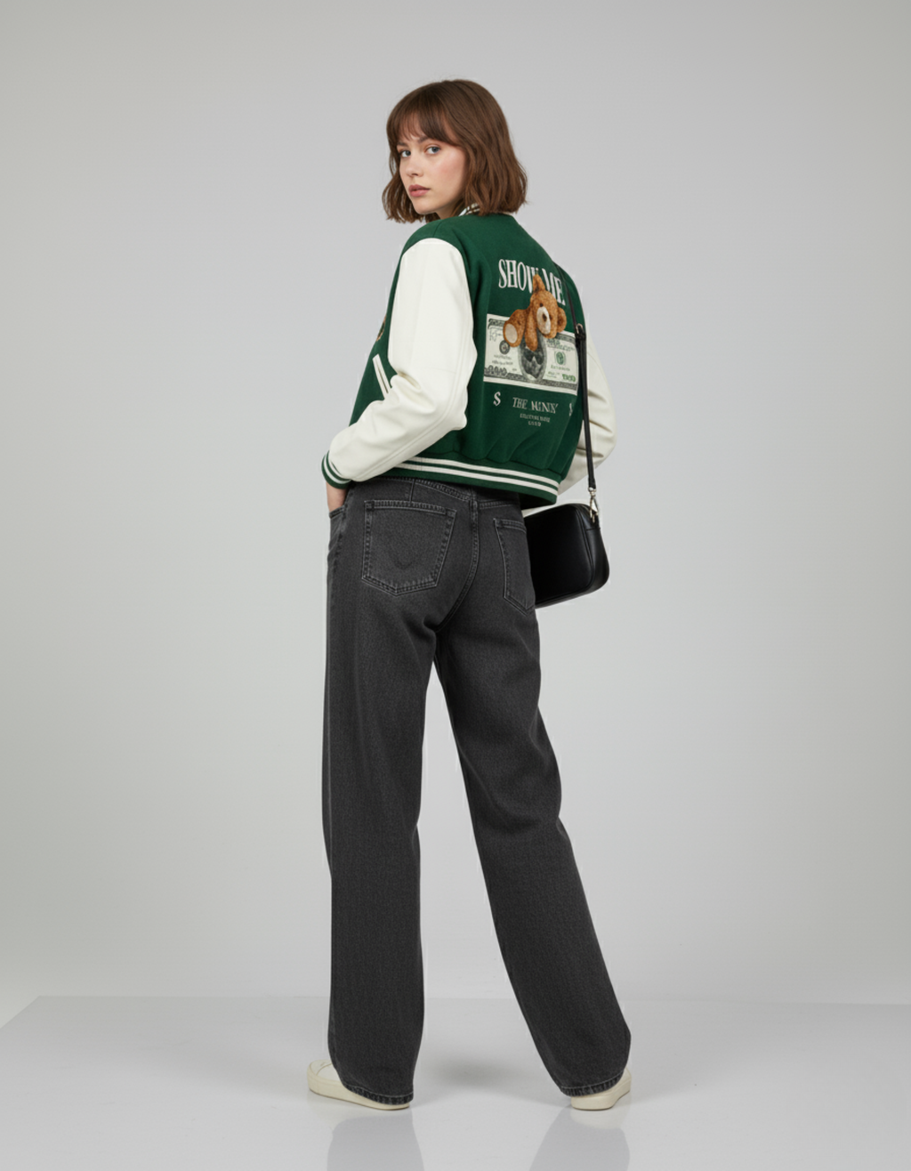 SHOW ME THE MONEY - Unisex Varsity Jacket