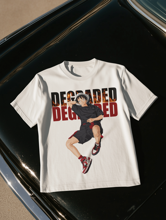Flame Drip Oversized Tee