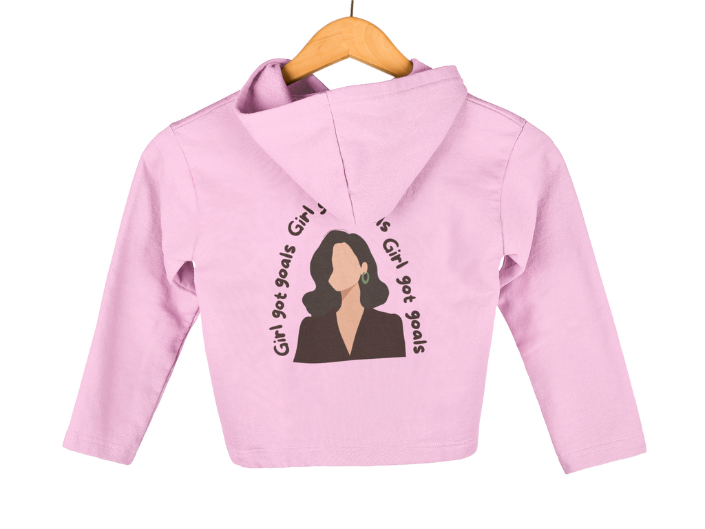 Baby Pink Kids Hoodie