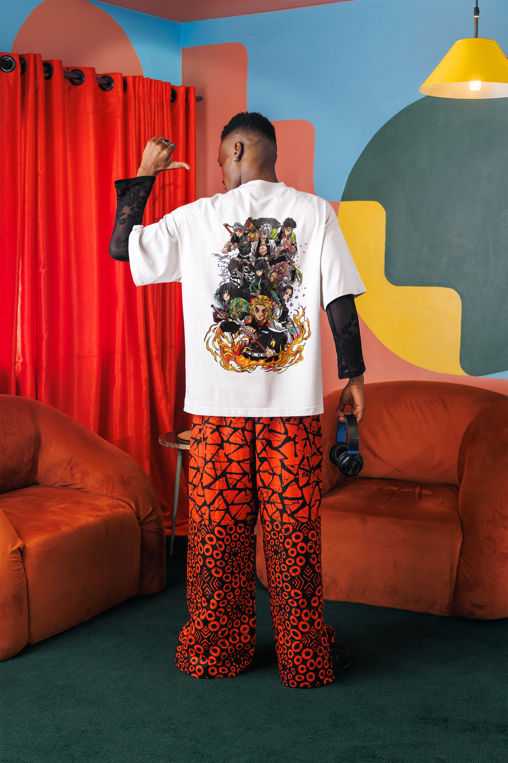 Nine Hashira Oversized Tee