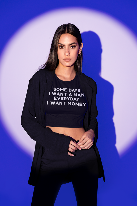 Everyday Money Cropped Tee