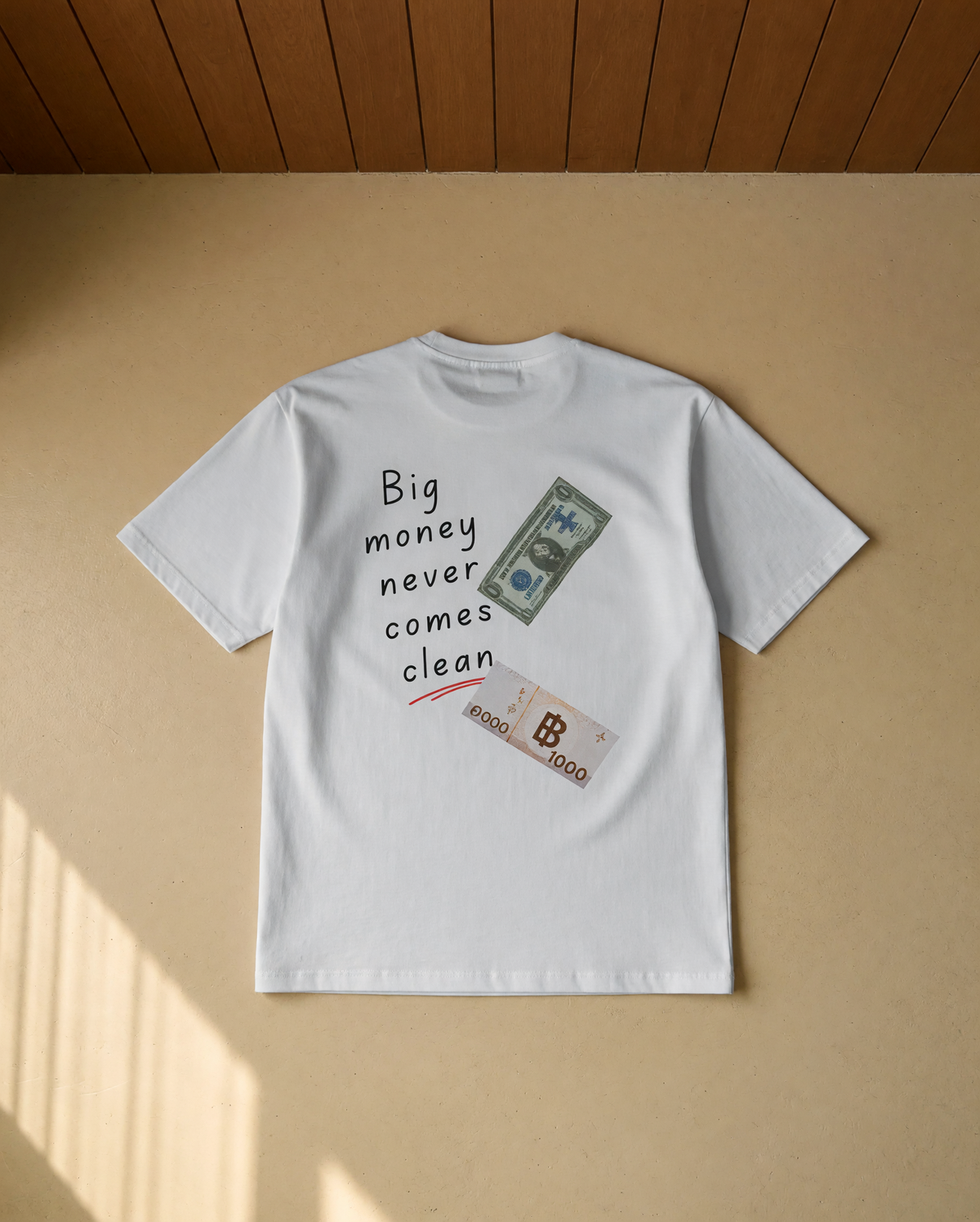 BIG MONEY NEVER COMES CLEAN